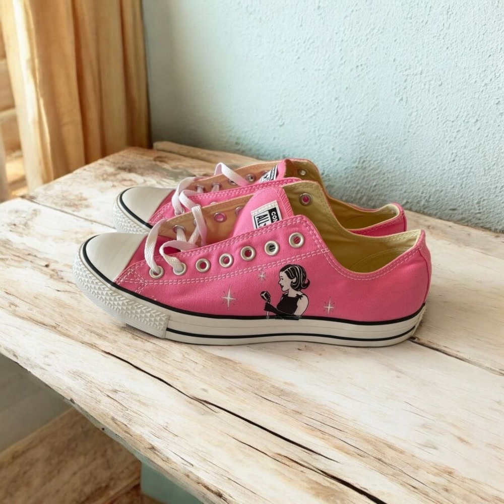 LIMITED EDITION UNISEX CONVERSE Official “The Marvelous Mrs. Maisel” Shoes NWT - Picture 2 of 3